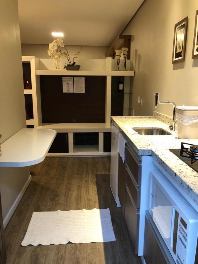 شقة Apartamento Luxo Em غرامادو المظهر الخارجي الصورة
