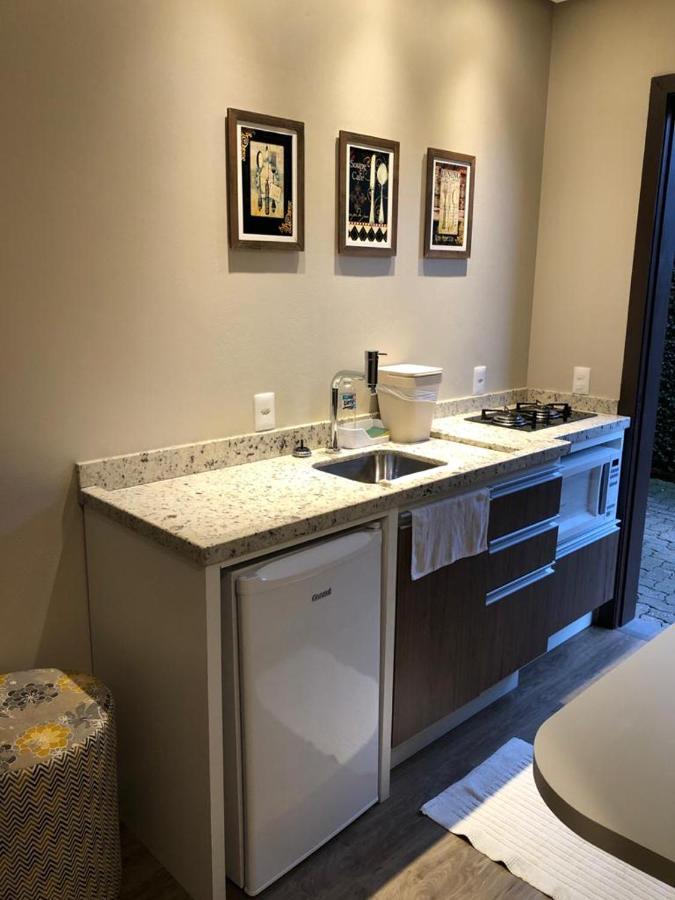 شقة Apartamento Luxo Em غرامادو المظهر الخارجي الصورة